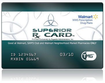 SuperiorRxCard Walmart Prescription Savings Program